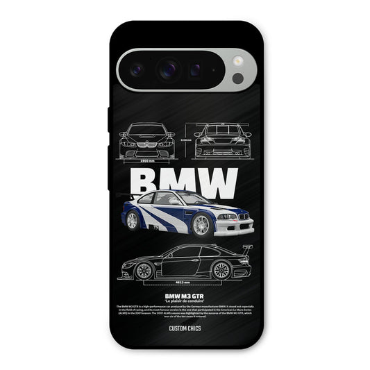 BMW GTR Google Pixel 9 Pro XL Mobile Back Cover - Car&Bike PrintShield Case