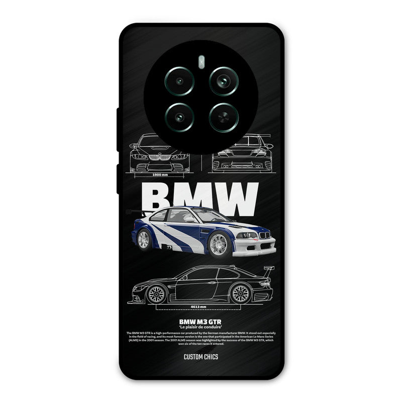 BMW GTR Realme 12 Plus Mobile Back Cover - Car&Bike PrintShield Case