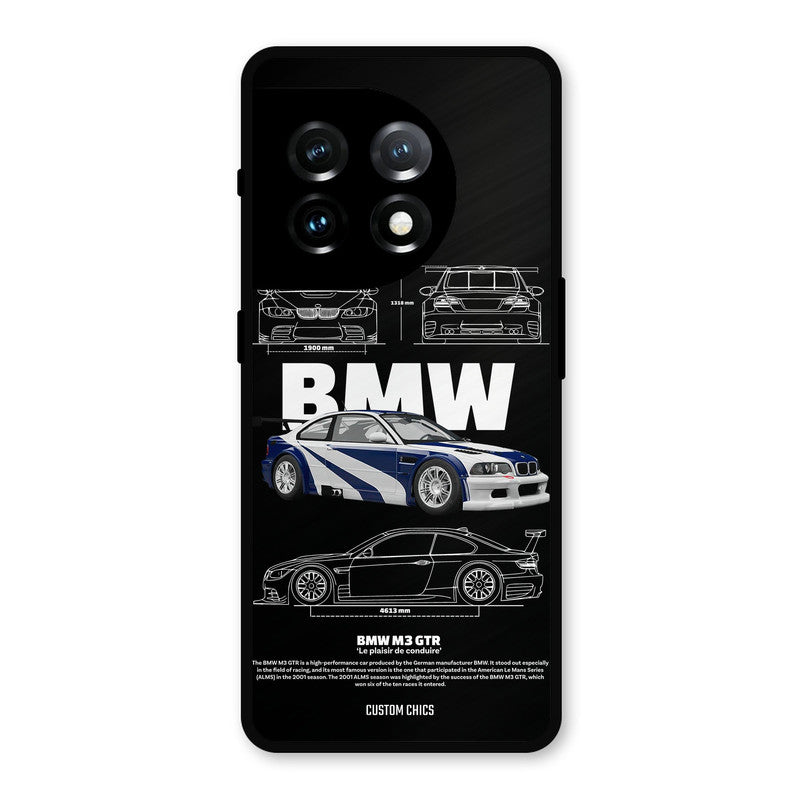 BMW GTR OnePlus 11 Mobile Back Cover - Car&Bike PrintShield Case