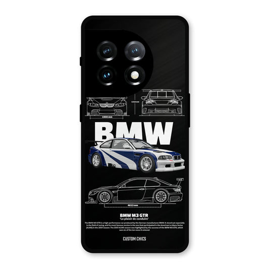 BMW GTR OnePlus 11 Mobile Back Cover - Car&Bike PrintShield Case