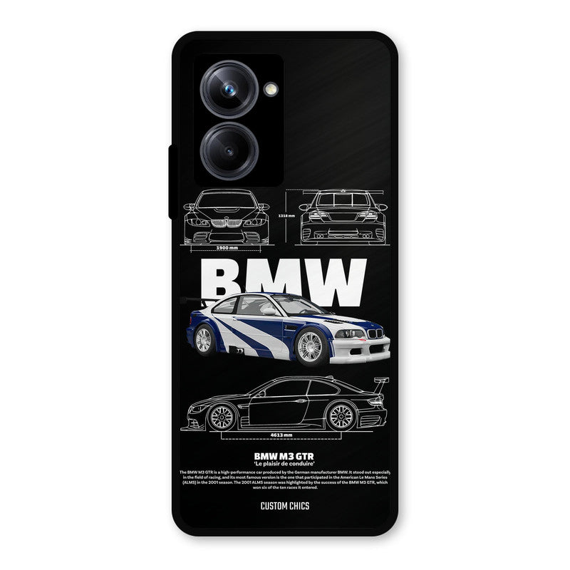 BMW GTR Realme 10 Pro Mobile Back Cover - Car&Bike PrintShield Case