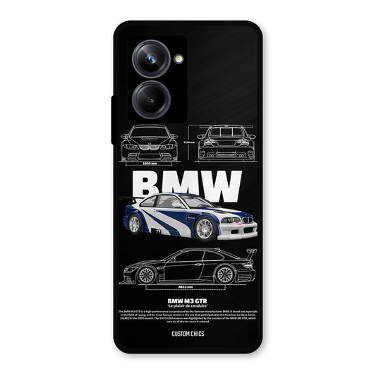 BMW GTR Realme 10 Pro Mobile Back Cover - Car&Bike PrintShield Case