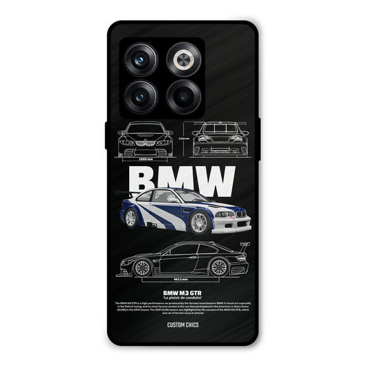 BMW GTR Oneplus 10T Mobile Back Cover - Car&Bike PrintShield Case