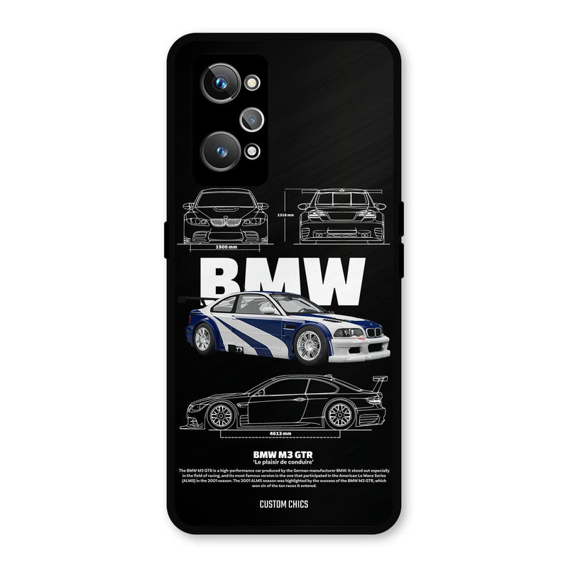 BMW GTR Realme GT Neo 2 Mobile Back Cover - Car&Bike PrintShield Case