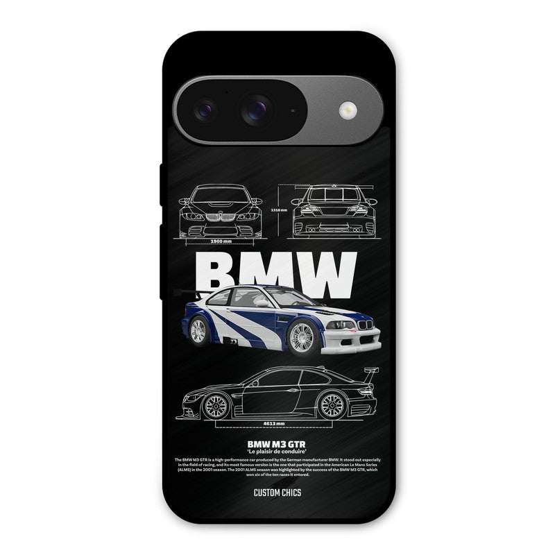 BMW GTR Google Pixel 9 Mobile Back Cover - Car&Bike PrintShield Case