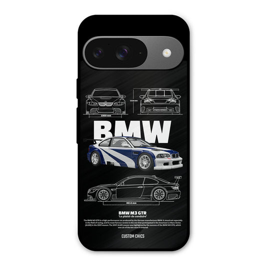 BMW GTR Google Pixel 9 Mobile Back Cover - Car&Bike PrintShield Case
