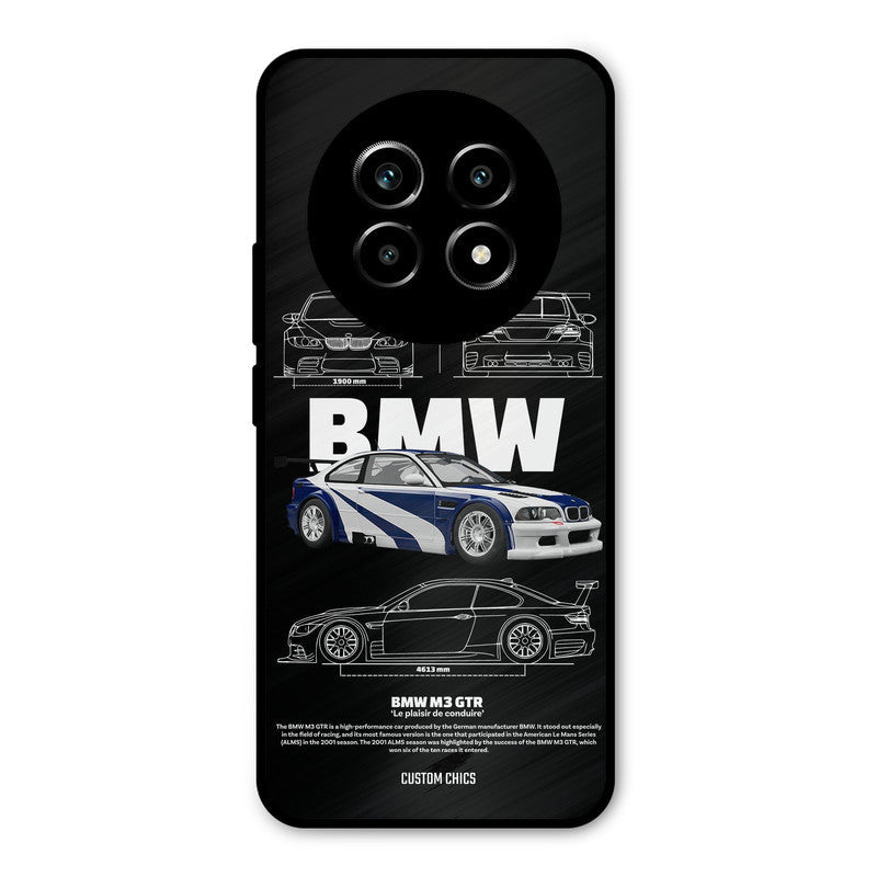 BMW GTR Realme 14 Pro lite Mobile Back Cover - Car&Bike PrintShield Case
