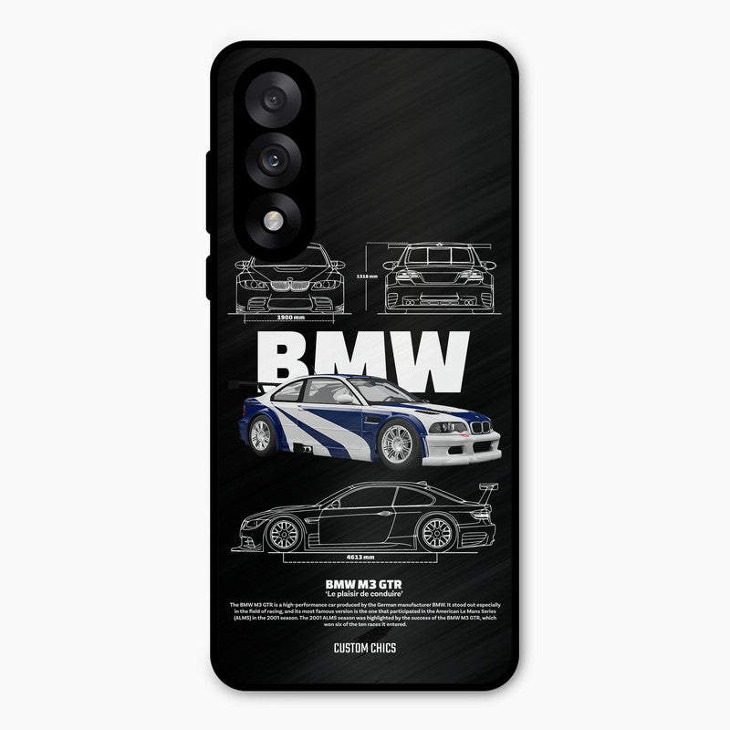 BMW GTR Oneplus Nord 5 Mobile Back Cover - Car&Bike PrintShield Case