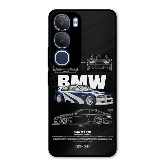 BMW GTR Vivo Y29 Mobile Back Cover - Car&Bike PrintShield Case