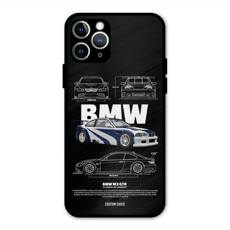 BMW GTR iPhone 11 Pro Max Mobile Back Cover - Car&Bike PrintShield Case