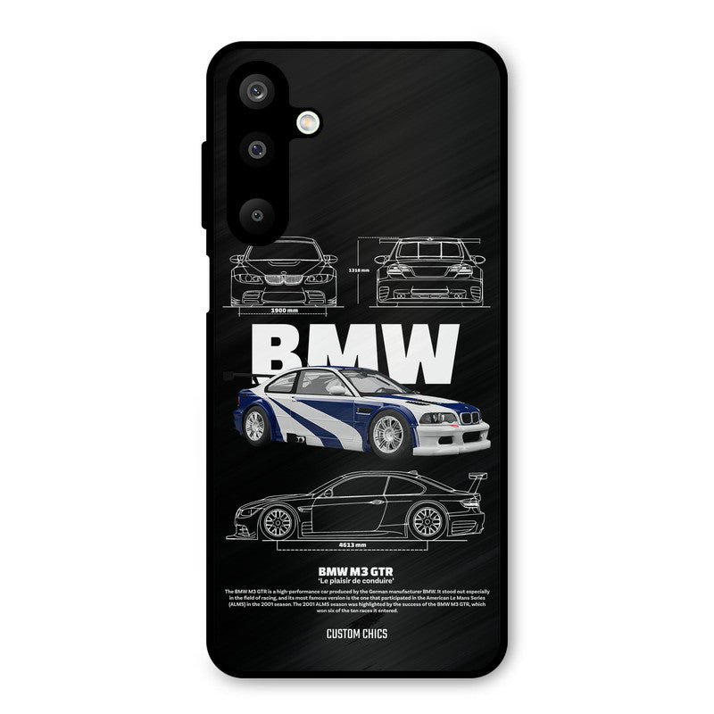 BMW GTR Samsung Galaxy M16 Mobile Back Cover - Car&Bike PrintShield Case
