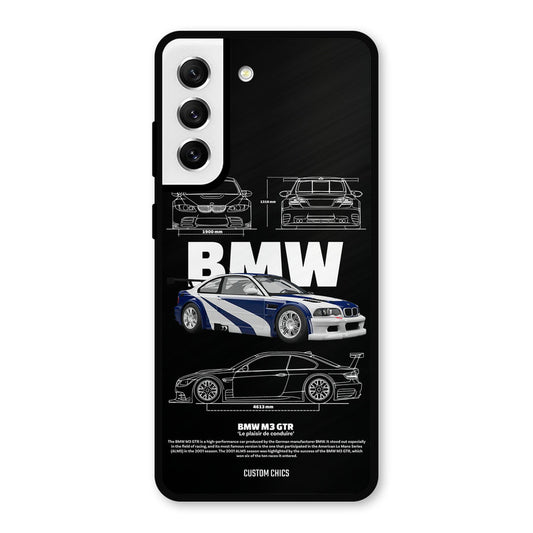 BMW GTR Samsung Galaxy S21 FE 5G Mobile Back Cover - Car&Bike PrintShield Case