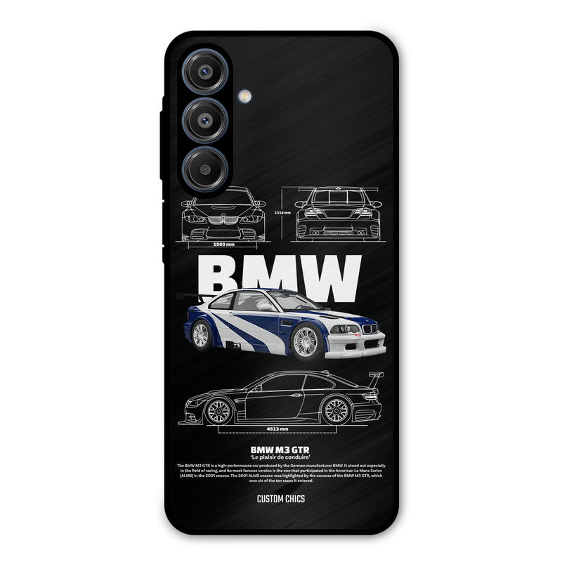 BMW GTR Samsung Galaxy A16 5G Mobile Back Cover - Car&Bike PrintShield Case