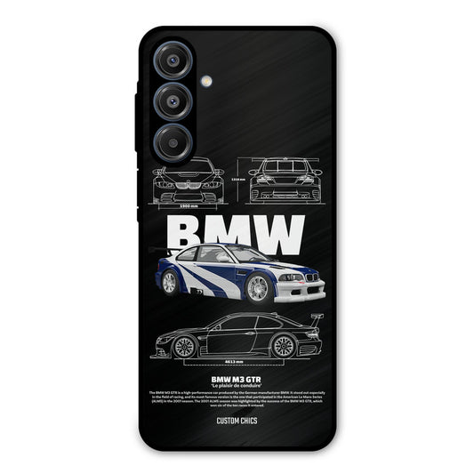 BMW GTR Samsung Galaxy A16 5G Mobile Back Cover - Car&Bike PrintShield Case