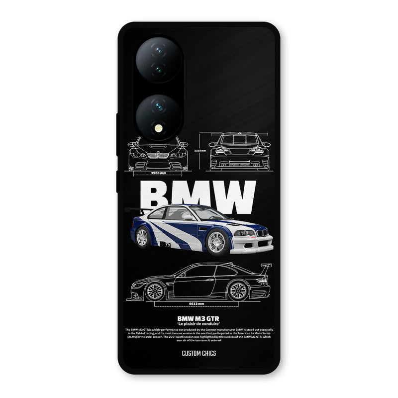 BMW GTR Vivo Y100A Mobile Back Cover - Car&Bike PrintShield Case