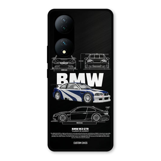 BMW GTR Vivo Y100 Mobile Back Cover - Car&Bike PrintShield Case