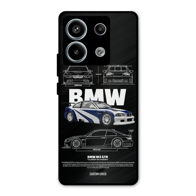 BMW GTR Redmi Note 13 Pro 5G Mobile Back Cover - Car&Bike PrintShield Case