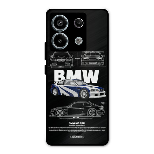 BMW GTR Redmi Note 13 Pro 5G Mobile Back Cover - Car&Bike PrintShield Case