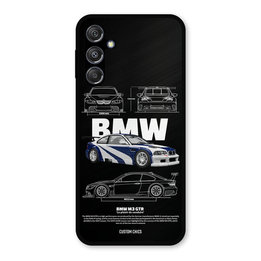 BMW GTR Samsung Galaxy M34 5G Mobile Back Cover - Car&Bike PrintShield Case