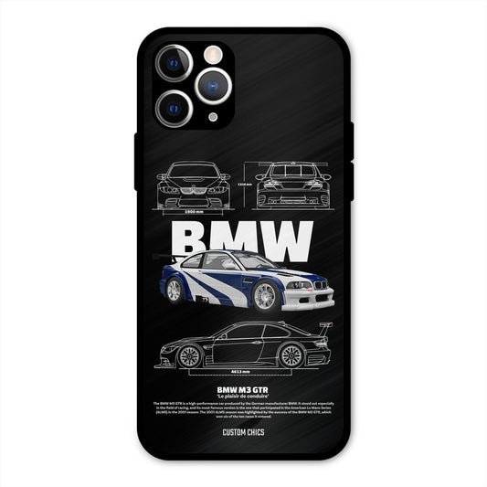 BMW GTR iPhone 11 Pro Mobile Back Cover - Car&Bike PrintShield Case
