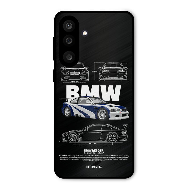 BMW GTR Samsung Galaxy M56 Mobile Back Cover - Car&Bike PrintShield Case