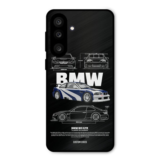 BMW GTR Samsung Galaxy M56 Mobile Back Cover - Car&Bike PrintShield Case