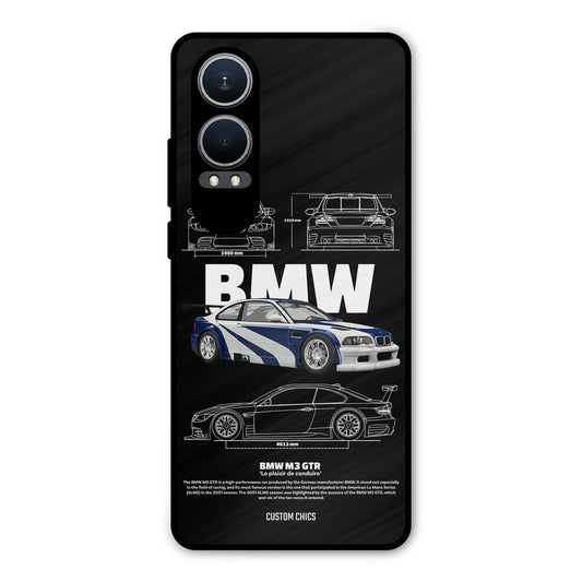 BMW GTR Oneplus Nord CE4 Lite Mobile Back Cover - Car&Bike PrintShield Case