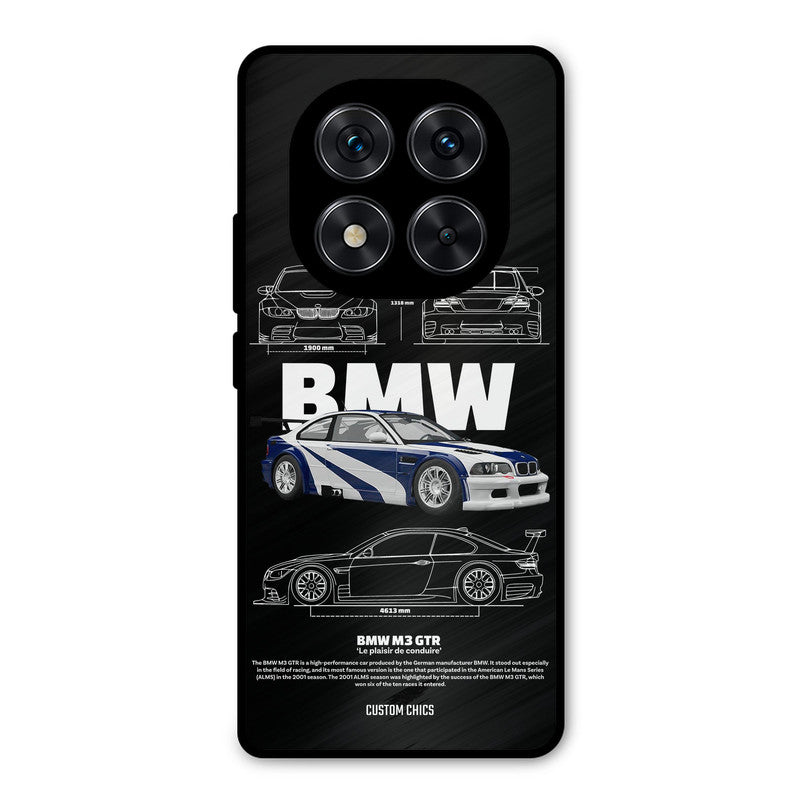 BMW GTR Redmi Note 14 Pro Mobile Back Cover - Car&Bike PrintShield Case