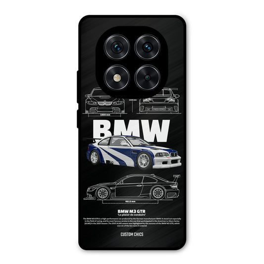 BMW GTR Redmi Note 14 Pro Mobile Back Cover - Car&Bike PrintShield Case