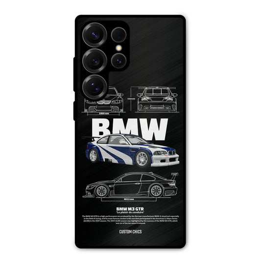 BMW GTR Samsung Galaxy S25 Ultra Mobile Back Cover - Car&Bike PrintShield Case