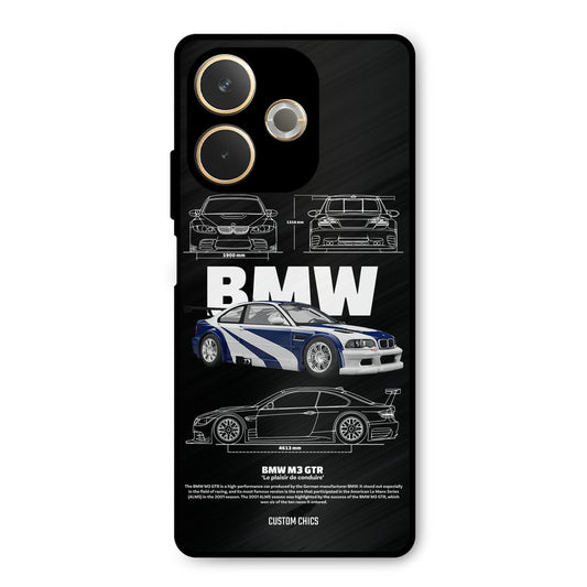 BMW GTR Oppo A5 Pro Mobile Back Cover - Car&Bike PrintShield Case