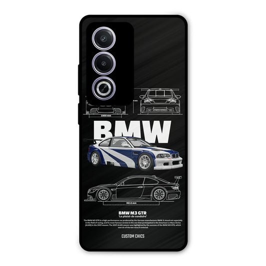BMW GTR Oppo A3 Pro Mobile Back Cover - Car&Bike PrintShield Case