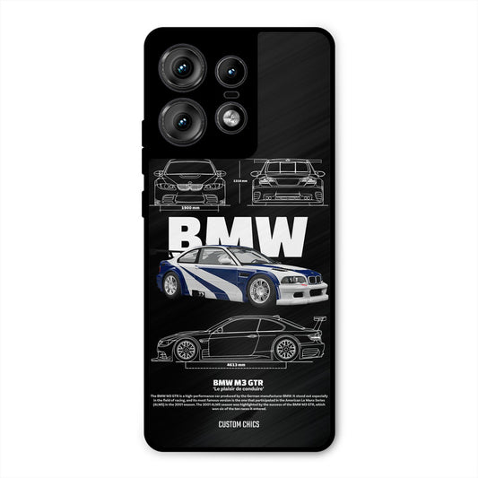 BMW GTR Motorola Edge 50 Pro Mobile Back Cover - Car&Bike PrintShield Case