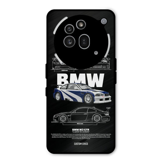 BMW GTR Nothing Phone 3A Pro Mobile Back Cover - Car&Bike PrintShield Case