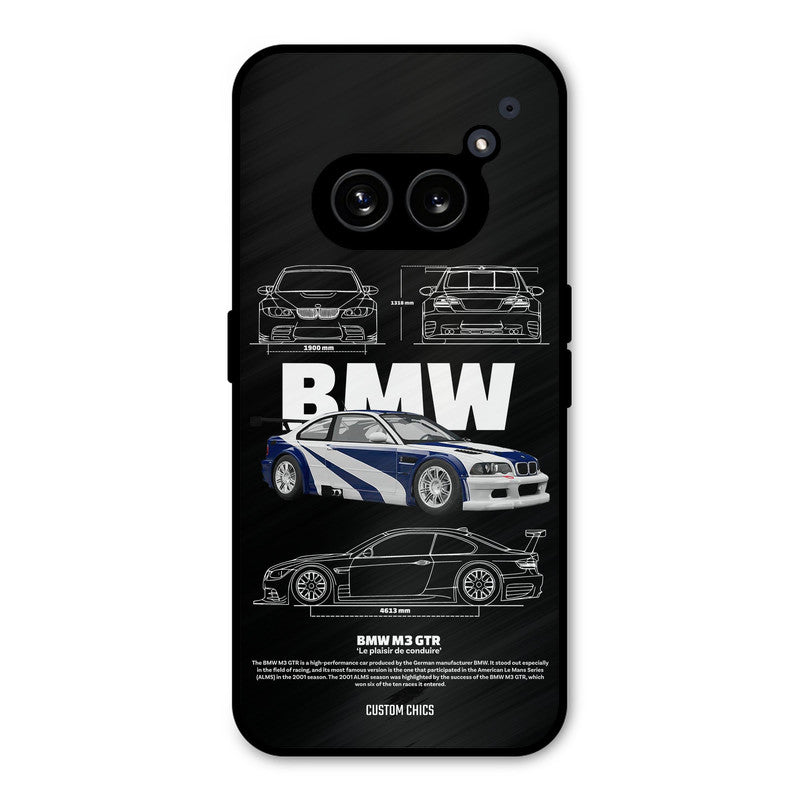 BMW GTR Nothing Phone 2a Mobile Back Cover - Car&Bike PrintShield Case