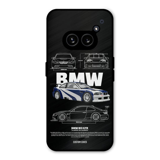 BMW GTR Nothing Phone 2a Mobile Back Cover - Car&Bike PrintShield Case