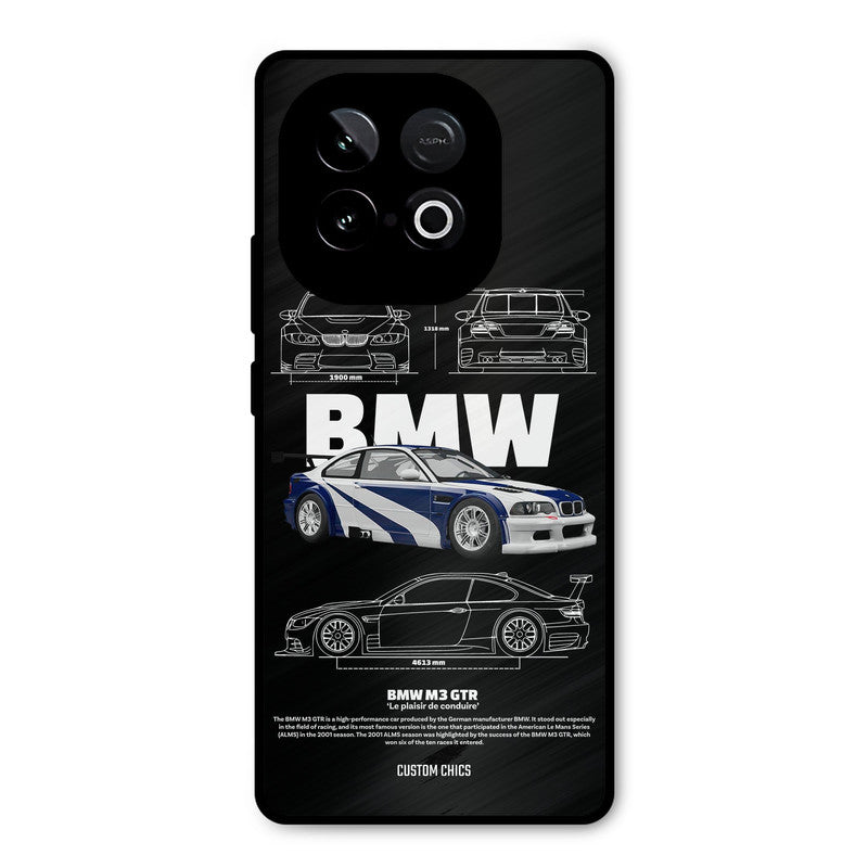 BMW GTR iQOO Neo 10 Mobile Back Cover - Car&Bike PrintShield Case