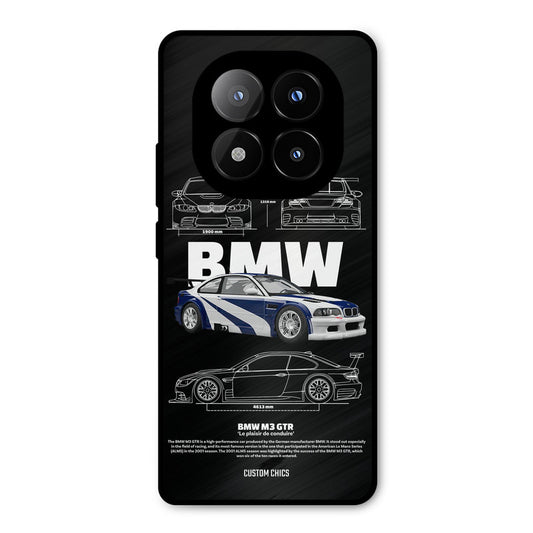BMW GTR Redmi Note 14 Pro Plus 5G Mobile Back Cover - Car&Bike PrintShield Case