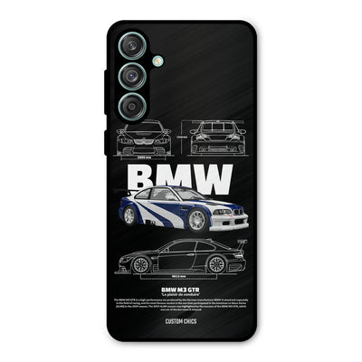 BMW GTR Samsung Galaxy M55 5G Mobile Back Cover - Car&Bike PrintShield Case