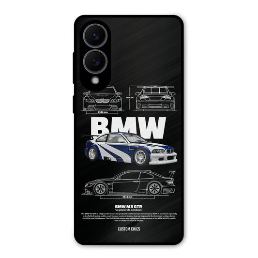BMW GTR Samsung Galaxy S25 Edge Mobile Back Cover - Car&Bike PrintShield Case