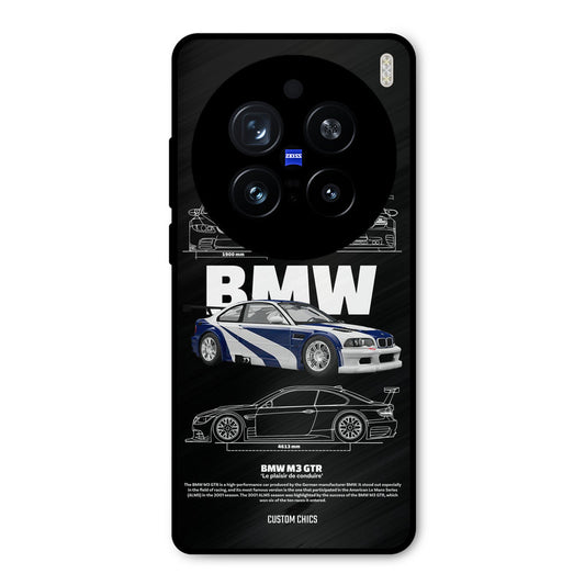 BMW GTR Vivo X200 Pro Mobile Back Cover - Car&Bike PrintShield Case