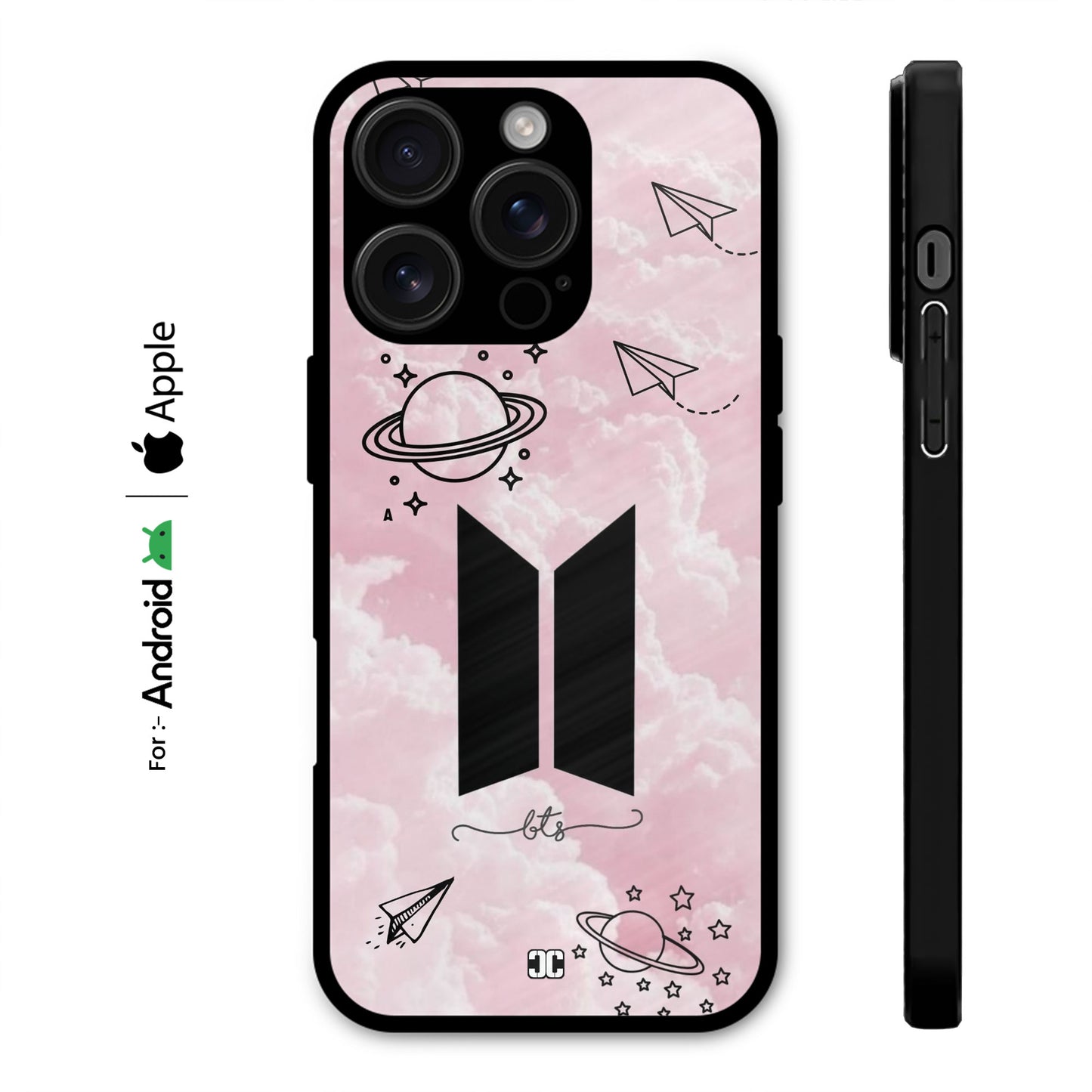 BTC Clouds Case – Premium PrintShield Mobile Cover