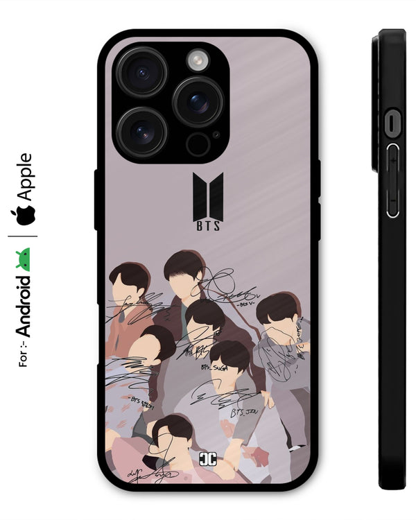 BTS Group Ilustration Case – Premium PrintShield Mobile Cover