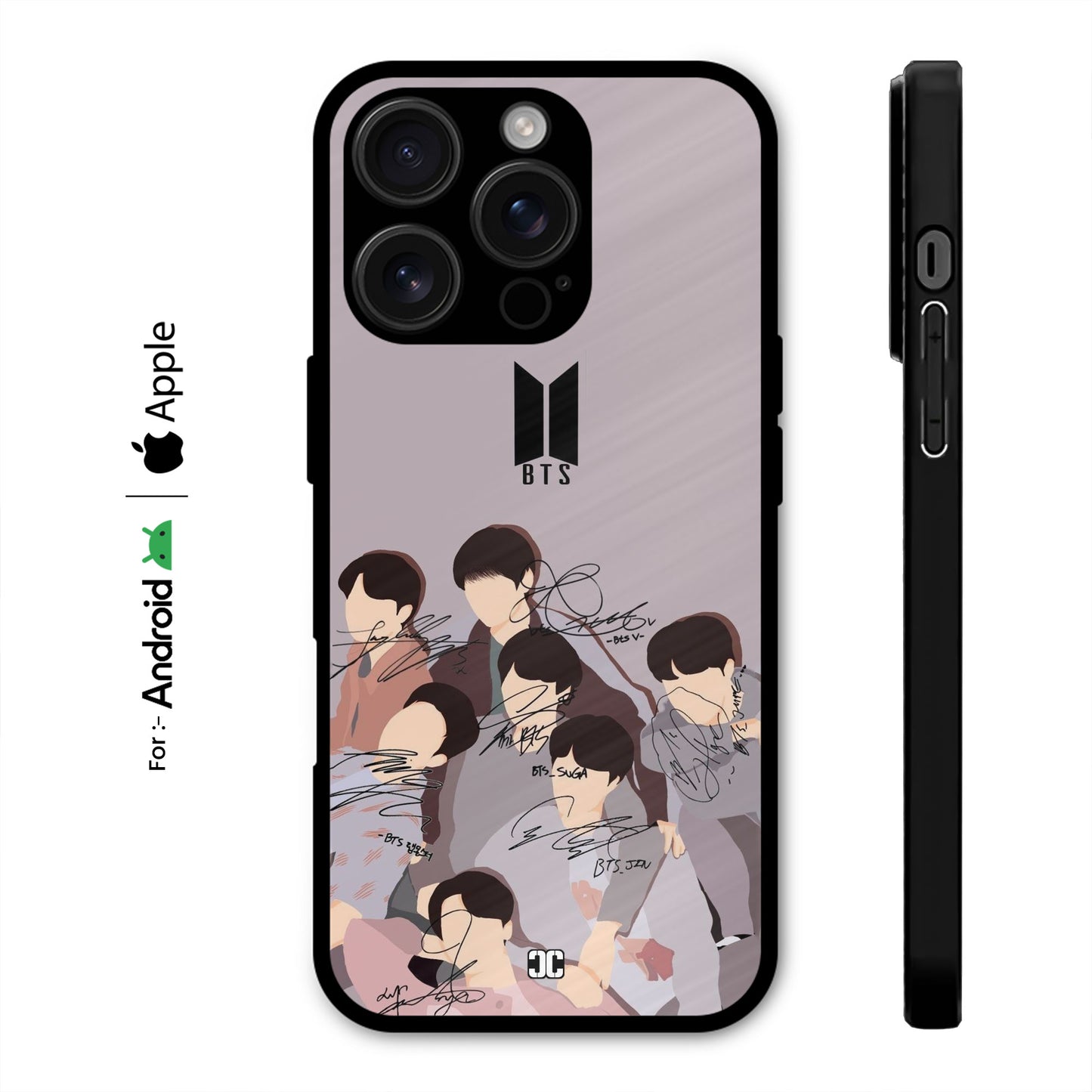 BTS Group Ilustration Case – Premium PrintShield Mobile Cover