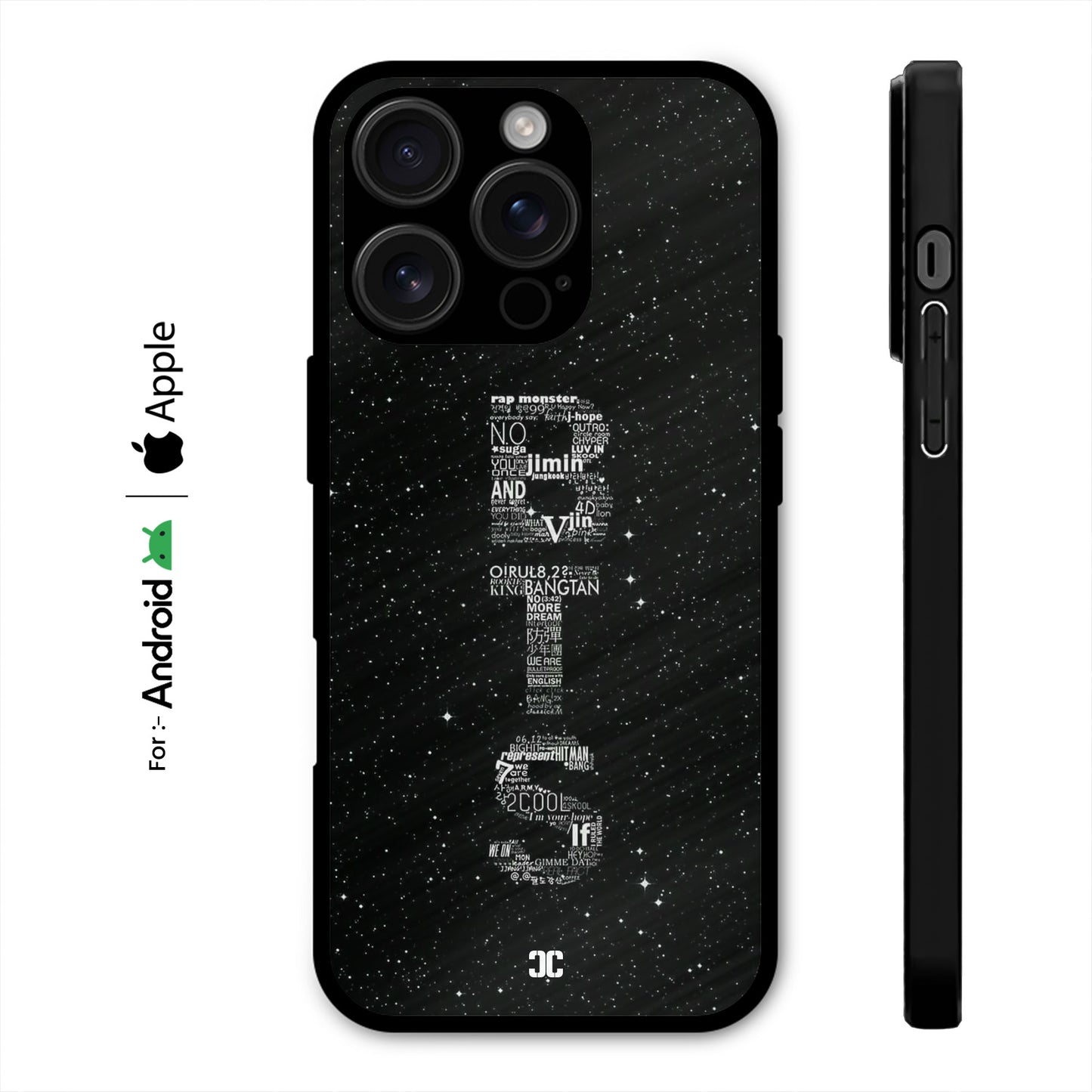BTS Stars Case – Premium PrintShield Mobile Cover