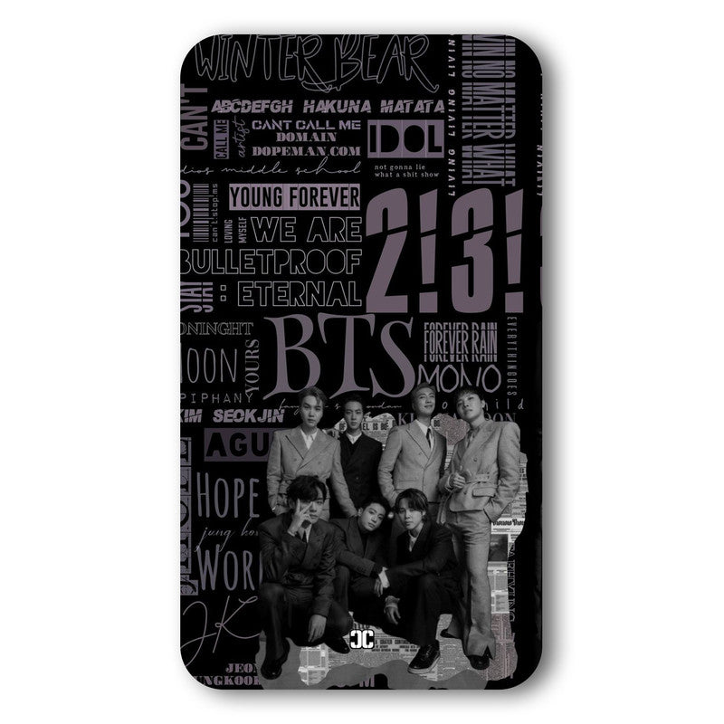 BTS Typo Case – Premium PrintShield Mobile Cover