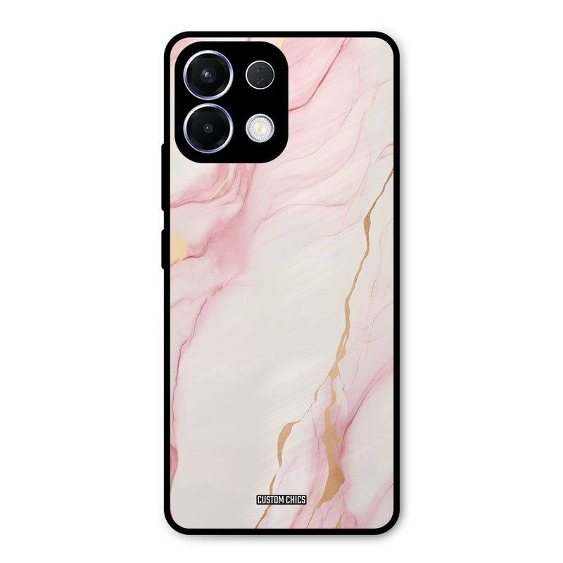 Baby Pink Marble Oppo K13 5G Mobile Back Cover - Aesthetic PrintShield Case