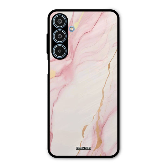 Baby Pink Marble Samsung Galaxy M35 5G Mobile Back Cover - Aesthetic PrintShield Case