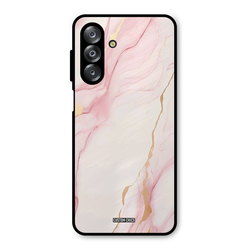 Baby Pink Marble Samsung Galaxy A26 Mobile Back Cover - Aesthetic PrintShield Case