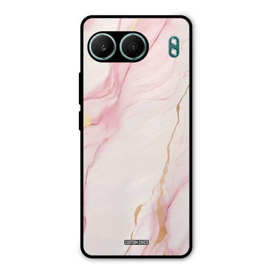Baby Pink Marble OnePlus Nord 4 Mobile Back Cover - Aesthetic PrintShield Case